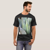 T-shirt Agave Plante Succulent Bleu Cactus Tequila Désert (Devant entier)