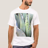 T-shirt Agave Plante Succulent Bleu Cactus Tequila Désert (Devant)