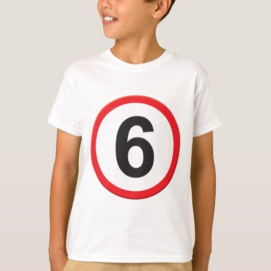 T-shirt Âge 6 (Devant)