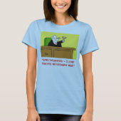 T-shirt âge de retraite de juge (Devant)