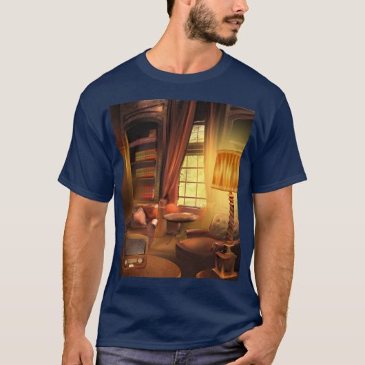 T-shirt Âge d'or de la radio (Devant)