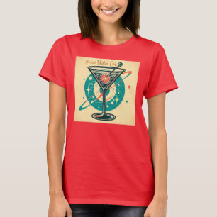 T-shirt Âge spatial du club Martini atomique