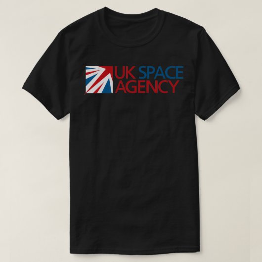 T-SHIRT AGENCE SPATIALE UK (Design devant)