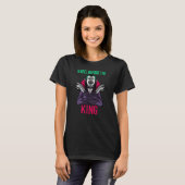 T-shirt Agenouillez-vous devant le roi Dracula (Devant entier)