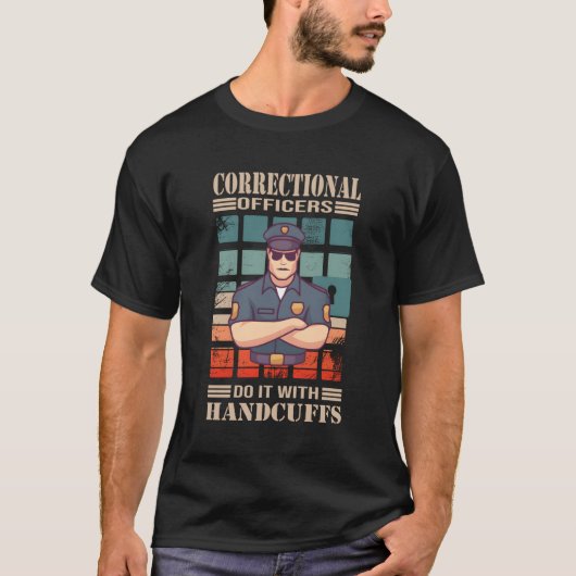 T-shirt Agent correctionnel (Devant)