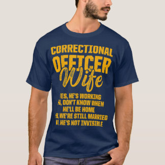 T-shirt Agent correctionnel Corrections CO _23