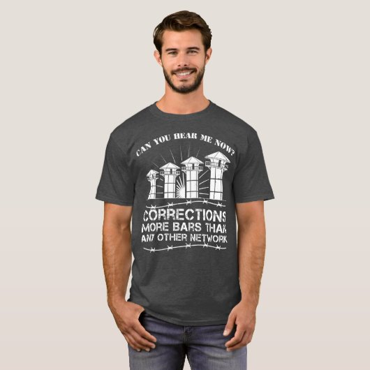 T-shirt Agent correctionnel Dit Agent correctionnel (Devant entier)