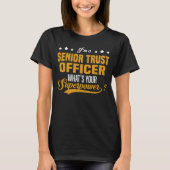T-shirt Agent d'affectation spéciale principal (Devant)