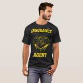 T-shirt Agent d'assurance Medicare Assurance Consultant Br (Devant entier)