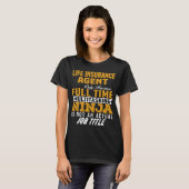 T-shirt Agent d'assurance-vie (Devant entier)