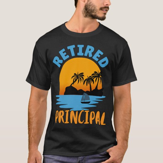 T-shirt Agent de bord à la retraite (Devant)