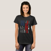 T-shirt Agent de certification du technicien de traitement (Devant entier)