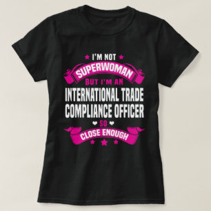 T-shirt Agent de conformité au commerce international