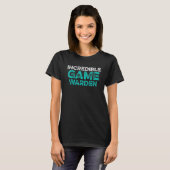 T-shirt Agent de conservation des gardiens de jeu 1 (Devant entier)