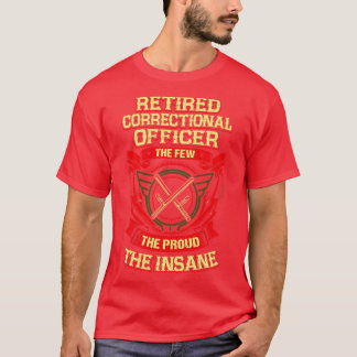 T-shirt Agent De Correction À La Retraite Le Dans Sane