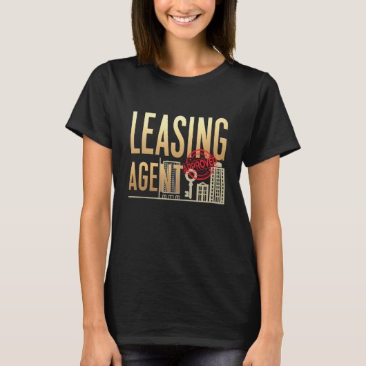 T-shirt Agent de location (Devant)