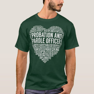 T-shirt Agent de probation et de libération conditionnelle