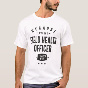 T-shirt Agent de santé sur le terrain