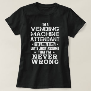T-shirt Agent de vente automatique