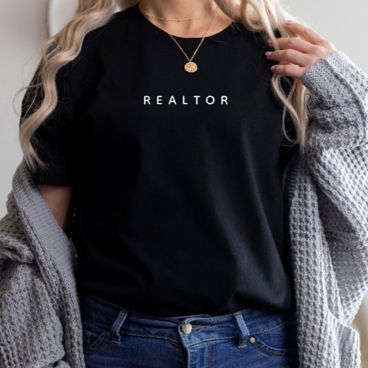 T-shirt Agent de vente immobilier