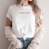 T-shirt Agent de vente immobilier