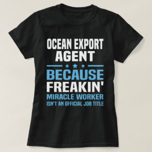 T-shirt Agent d'exportation d'océan
