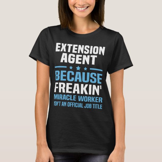 T-shirt Agent d'extension (Devant)