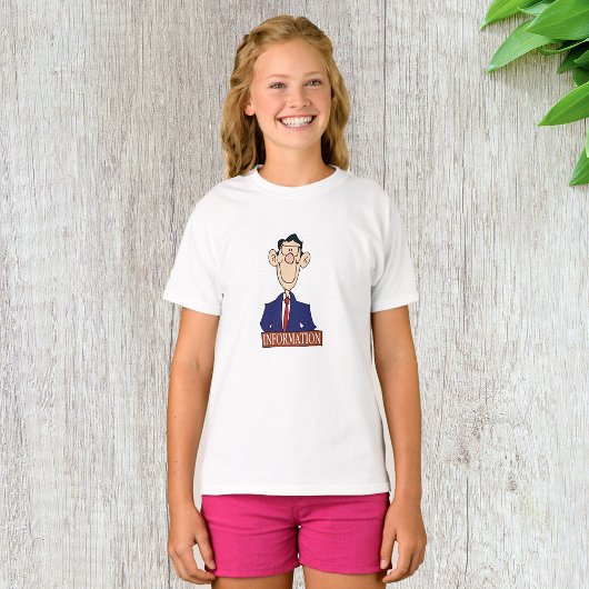 T-shirt Agent d'information Commis professionnel