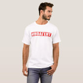 T-shirt Agent étranger, russe (Devant entier)