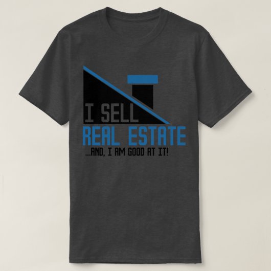 T-shirt Agent immobilier (Design devant)
