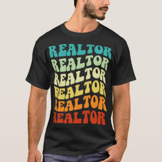 T-shirt Agent immobilier rétro 1