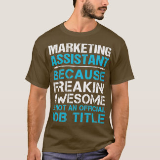 T-shirt Agent Marketing Freaking Awesome Job Gip Item