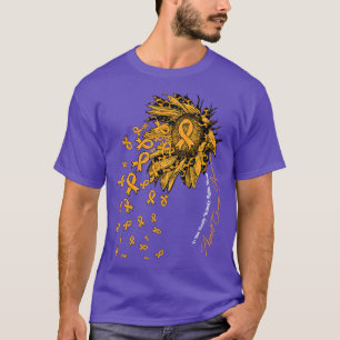 T-shirt Agent Orange Sensibilisation tournesol personne ne
