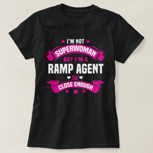 T-shirt Agent Ramp (Design devant)