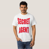 T-shirt Agent secret (Devant entier)