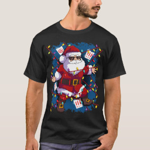 T-shirt Agent Secret de Noël Spy Santa Claus