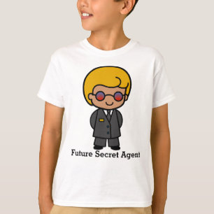 T-shirt Agent secret futur homme