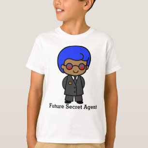 T-shirt Agent secret futur homme