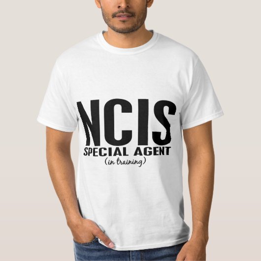 T-shirt Agent spécial de NCIS dans la formation 1 (Devant)