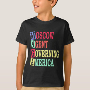 T-shirt Agents de Moscou gouvernant l'Amérique anti Trump