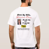 T-shirt Agents immobiliers de Weichert - épouse (Dos)