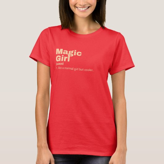 T-shirt agic Girl - Magie (Devant)