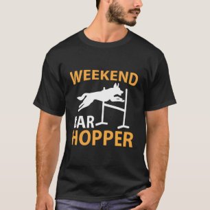 T-shirt Agility Dog - Bar Hopper du week-end