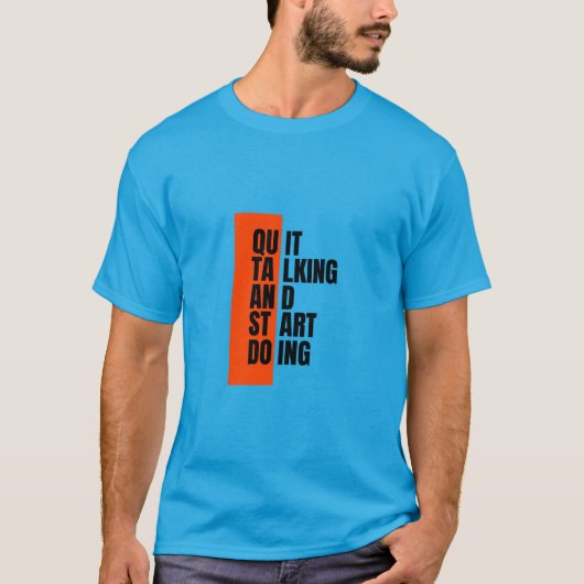 T-shirt agir (Devant)