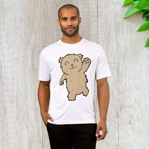 T-shirt Agiter Adorable Ours Souriant