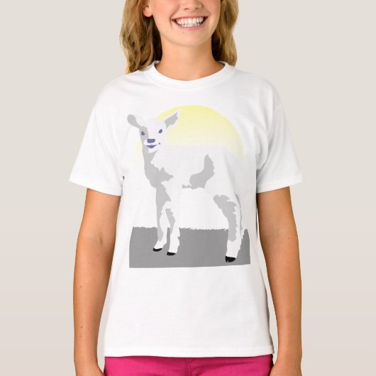 T-shirt Agneau mou (Devant)