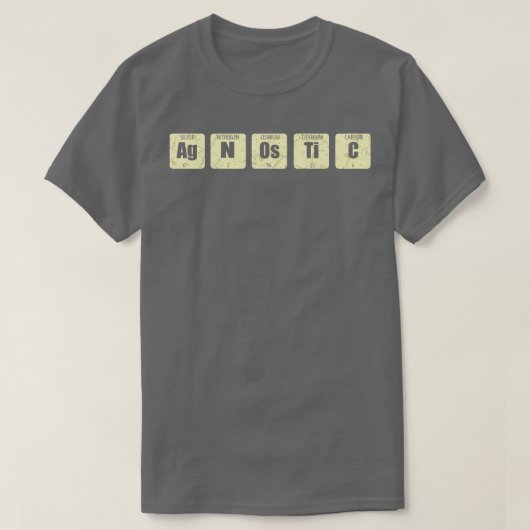 T-shirt Agnostique (Design devant)