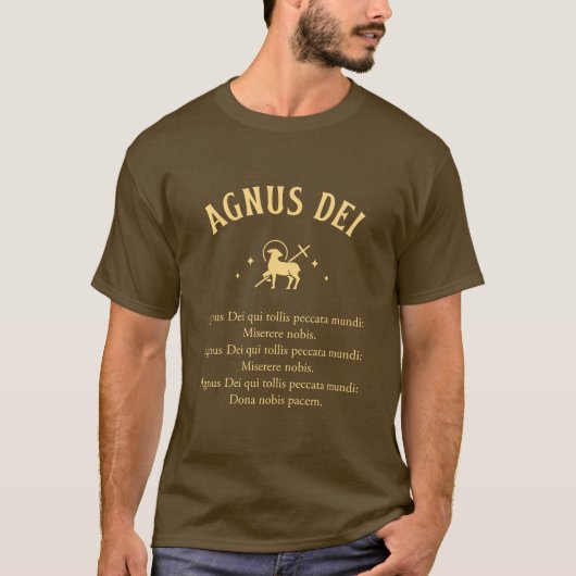 T-shirt Agnus Dei (Devant)