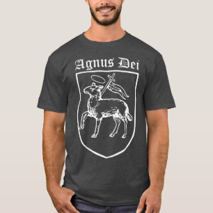 T-shirt Agnus Dei Jésus Agneau de Dieu Traditionnel Latin