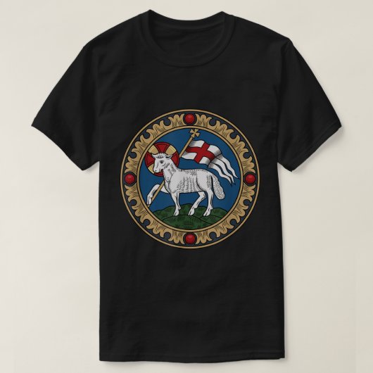 T-shirt Agnus Dei Lamb de Dieu Jésus-Christ (Design devant)
